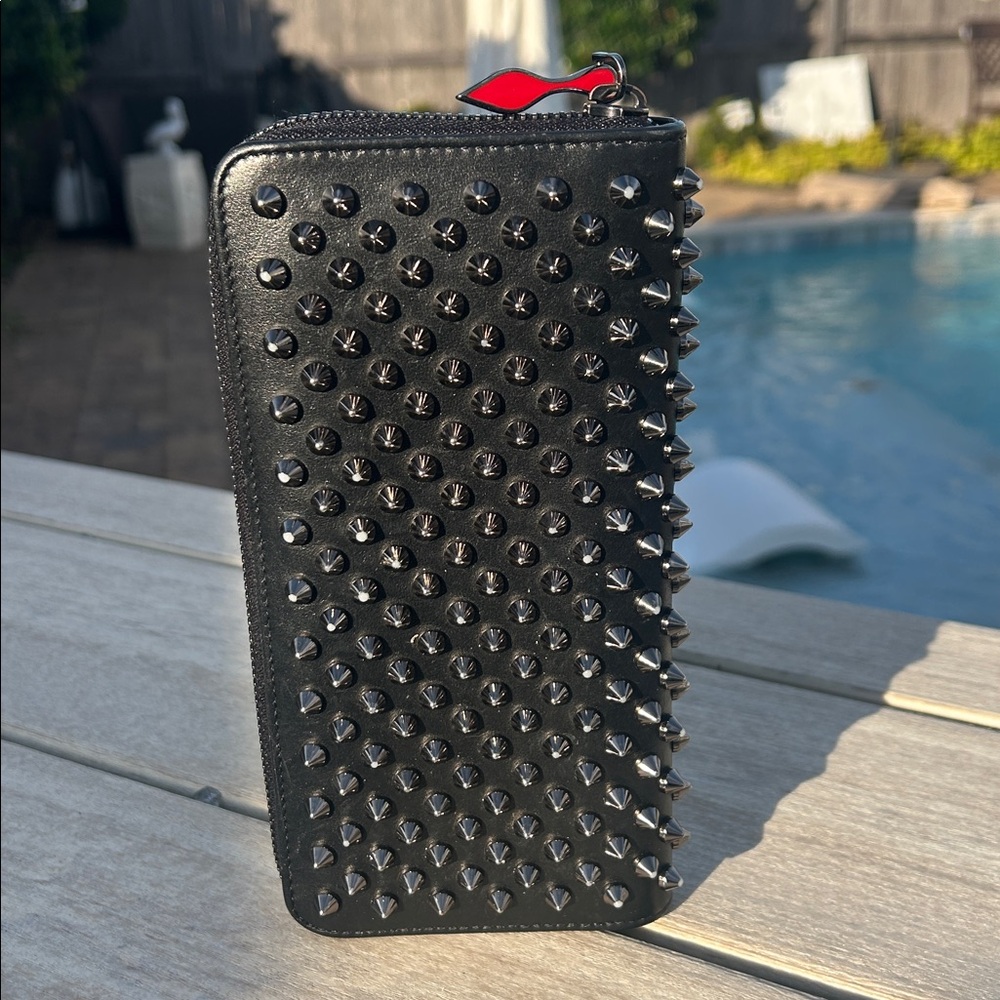 Christian Louboutin Panettone Zip Around Wallet - Picture 3 of 7